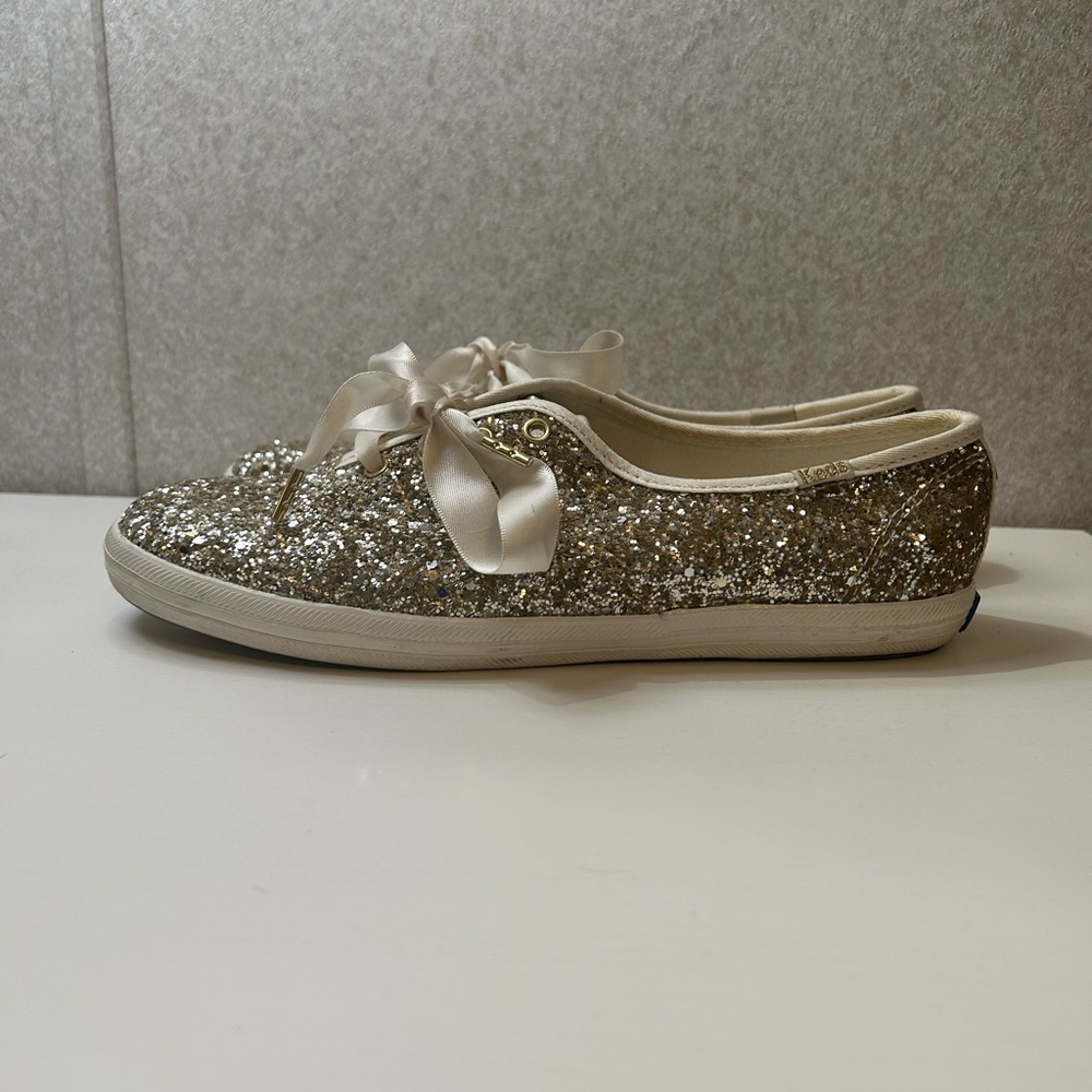 Kate spade keds Glitter sneakers